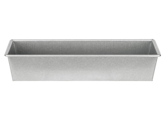 RK Bakeware China Foodservice NSF 900g Pullman Aluminiumowa miska do chleba / Aluminiumowa puszka do chleba 13 9/16 X 4 9/16 X 4
