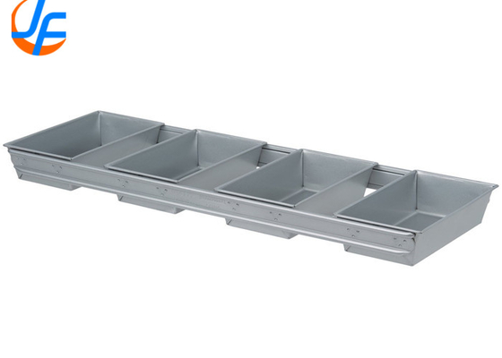 RK Bakeware China Foodservice NSF 6 Strap Aluminium Pullman Chleb Pan Pan