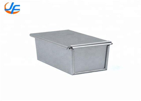 RK Bakeware China Foodservice NSF 450g Aluminium Pullman Loaf Pan / Pain De Mie Pan Single Pullman Loaf Pan z pokrywą