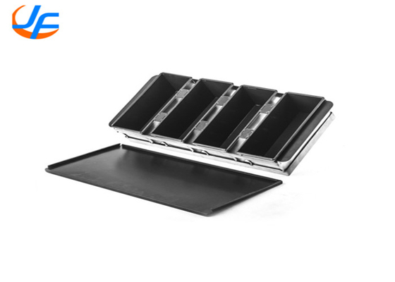 RK Bakeware China Foodservice NSF Drop On Bread Pan Lid Aluminium Alloy Pullman Pan, Non Stick Toast Bread Baking Pan