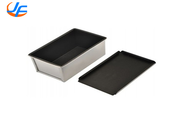 RK Bakeware China Foodservice NSF Sandwich Bread Pan Pullman Aluminium Pan Pan Pan, Square Totast Pan z pokrywą