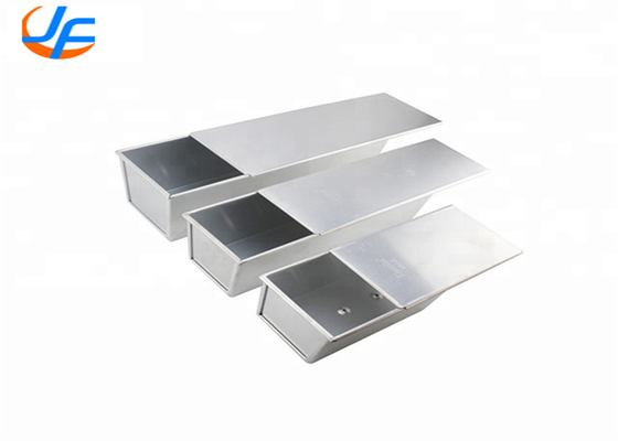 RK Bakeware China Producent-Single Aluminium Pullman Pieczarnia z okładką / pleśń do pieczenia Ciasto Toast Bread Mould