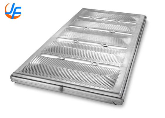 RK Bakeware China Foodservice NSF 1,5 mm Aluminiumowe patelnie specjalne Strap Pullman Patelnia do chleba dla przemysłu