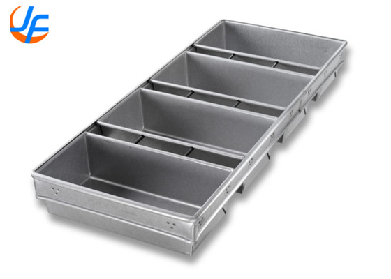 RK Bakeware China-Chicago Metallic 4 Strap Open Top Pullman Pan chleba Szklany dla hurtowych piekarni