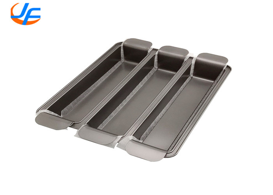 RK Bakeware China Foodservice NSF Telfon Coat Aluminiowe Pans Pullman Trzy kubki Pan Pan Pan Trisagna Pan