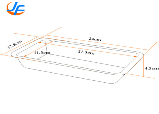 RK Bakeware China Foodservice NSF Telfon Nonstick Komercyjny Pullman Chleb Pan Toast Chleb Piekarniczy Pan Chleba Blat