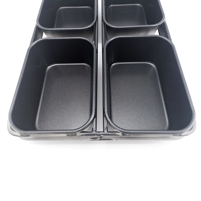 RK Bakeware China Foodservice NSF 600g Nonstick 4 paski Farmhouse Biały kanapka