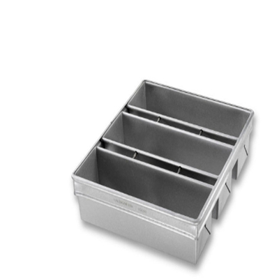 Rk Bakeware China-Chicago Metaliczny Przemysłowy 4 Paski Krzemowe Szklane Nonstick Pullman Pieczeniowa pleśń