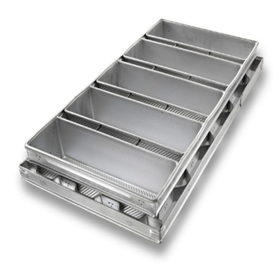 Rk Bakeware China-Chicago Metaliczny Przemysłowy 4 Paski Krzemowe Szklane Nonstick Pullman Pieczeniowa pleśń