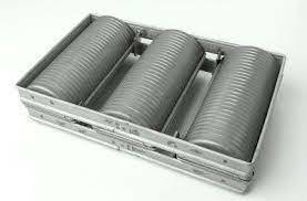 RK Bakeware China Foodservice NSF Telfon Nonstick Custom 5 rzędów Baguette Pan Pan Pan