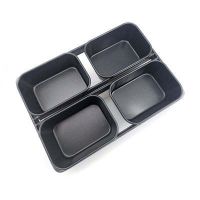 Rk Bakeware China-600g Nonstick 4 paski Farmer's White Sandwich Bread Loaf Pan