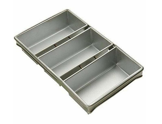 Rk Bakeware China Foodservice 904575 Komercyjne naczynia do pieczenia 5-pasmowa forma na chleb