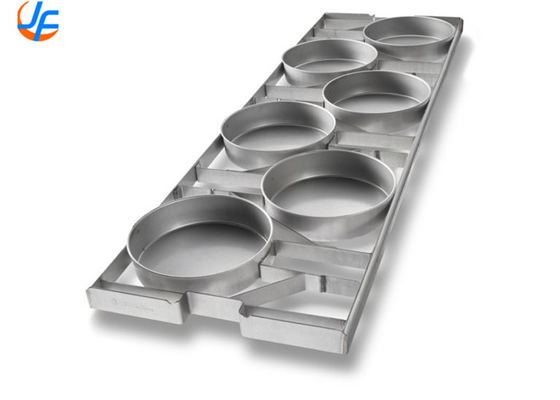 RK Bakeware China-American Pan Auto Bake Serpentine Line 8 Donut Cake Tray Do Piekarni Przemysłowych