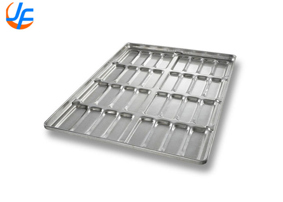 RK Bakeware China-PFA Nonstick Cluster Hot Dog Bun Pan With Gusseted Sidewalls dla piekarni przemysłowych