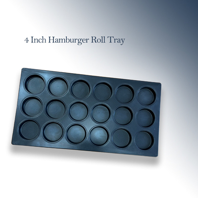 RK Bakeware China Foodservice NSF 127mm Wehs127 Okrągły głęboki 5 cali hamburger Roll Tray