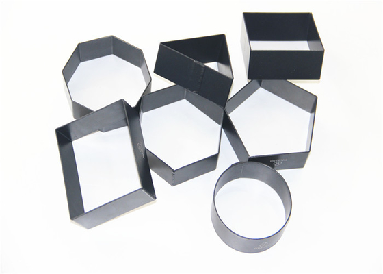 RK Bakeware China Foodservice NSF Nierdzewna Stal Mousse Cake Ring, Okrągłe Serce Square Dessert Mousse Ring