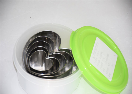RK Bakeware China Foodservice NSF Nierdzewna Stal Mousse Cake Ring, Okrągłe Serce Square Dessert Mousse Ring