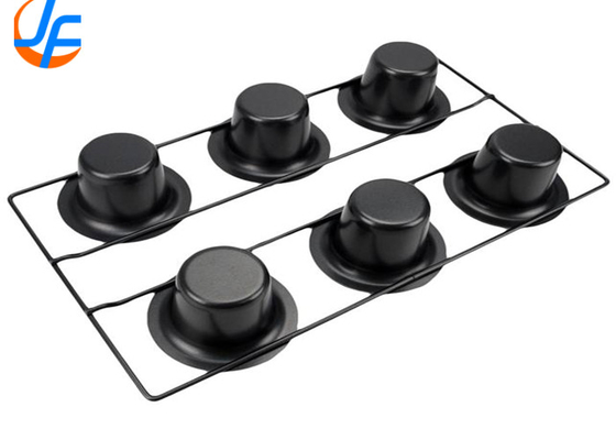 RK Bakeware China Foodservice NSF 6 kubków Stal nierdzewna Popover Pan