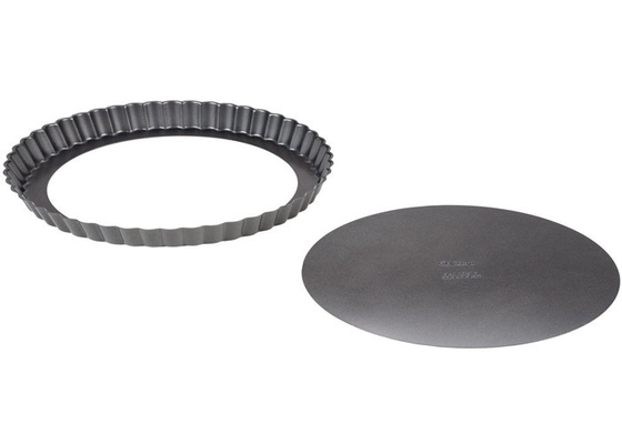 RK Bakeware China Foodservice NSF Nonstick Loose Bottom Custom Aluminium Cake Pan Tart Pan