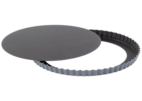 RK Bakeware China Foodservice NSF Nonstick Loose Bottom Custom Aluminium Cake Pan Tart Pan