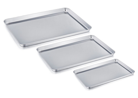 RK Bakeware China Foodservice NSF W prostokątnym stalowym tacku do pieczenia pizzy