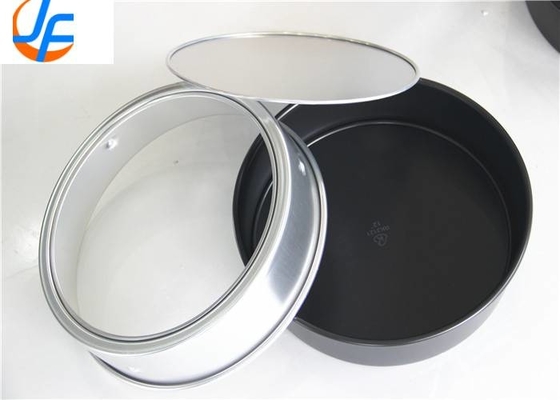RK Bakeware China- Round Aluminium Chiffon Cake Form With Removable Bottom Customized Size