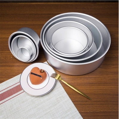 Rk Bakeware China-Round Rectangle Aluminium Anode Cake Mold Cake Pan Cake Tin