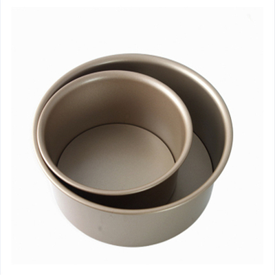 6 cali ze stali węglowej okrągły Cheesecake Pan Chiffon Cake Mold Baking Mould z wyjmowalnym dnem