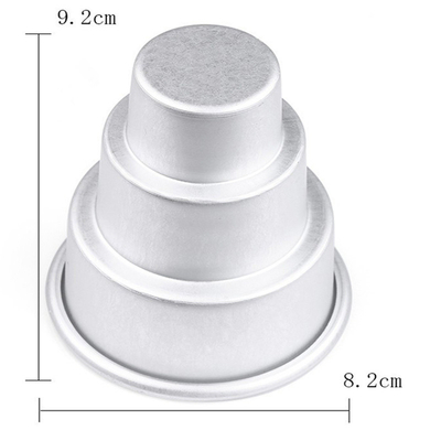 Amazon Aluminium Alloy Węglowa Stal Podłoga Ciasto Patryki Okrągłe Ciasto Pleśń Bezprzewlekła Pieczarnia DIY Ciasto Pleśń Narzędzia do chleba