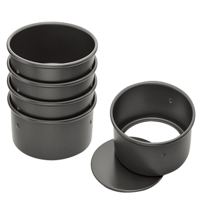 Rk Bakeware China-Round Rectangle Removable Anodized Aluminium Cake Mold Cake Pan Cake Tin