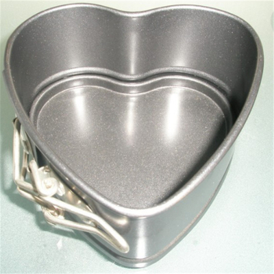RK Bakeware China Foodservice NSF Aluminium Heart Shape Cake Pan Cheesecake Pancake Cake Mould