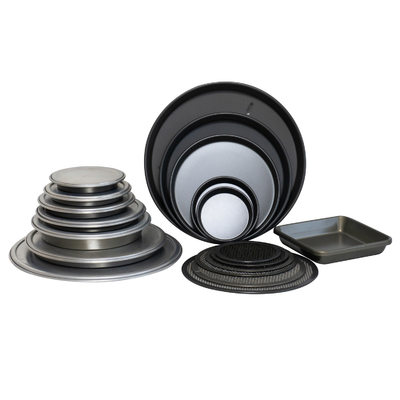 Rk Bakeware China-49025 Szklany Aluminizowany Stalowy Okrągły Cukierkopiec/Cukierkopiec z Serem/Cukierkopiec z Funtem