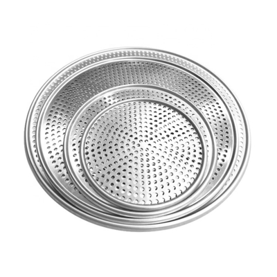 11-calowy perforowany, okrągły, wybuchowy patyk do pizzy z otworami, talerz do pieczenia, aluminiowy patyk do pizzy, bandejas para panaderia