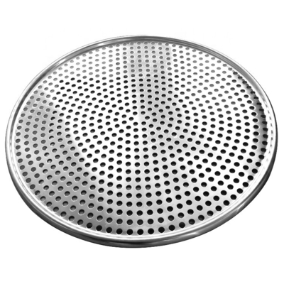 11-calowy perforowany, okrągły, wybuchowy patyk do pizzy z otworami, talerz do pieczenia, aluminiowy patyk do pizzy, bandejas para panaderia