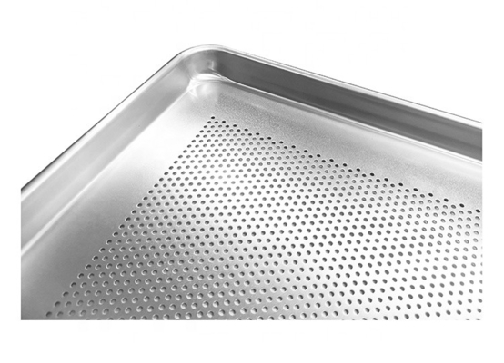 Płytka do pieczenia z metalu zperforowana płytka do pieczenia z aluminium