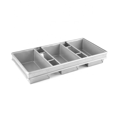 3 szczeliny nieprzylepione Aluminiowa stalowa pieczarka 3 paski pieczarkę pieczarka tacka do pieczenia pieczywa kształtowanie chleba pieczarnia toast box