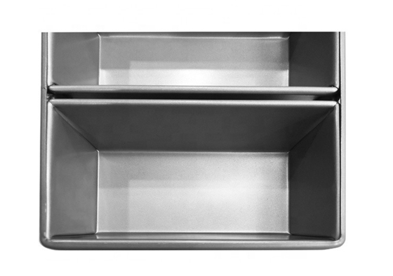 4 szczelinkowe pączki do pieczenia, patelnia do pieczenia, torebka do pieczenia, kształtowanie chleba, pieczenie chleba, skrzynka do pieczenia z aluminiowej stali