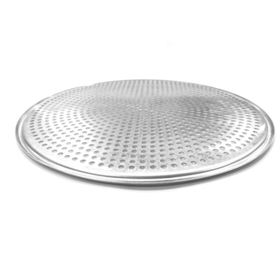 14 cali perforowany, okrągły, aluminiowy talerz do pieczenia pizzy, talerz do piekarni, baru lub restauracji