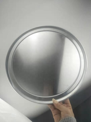 7 cali okrągły aluminiowy talerz do pizzy