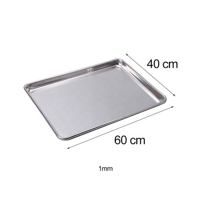 Płytki piekarnicze 400*600mm Pieczarnia Aluminium 40x60 Pieczarnia Płytka metalowa 1mm grubość Płaska płytka