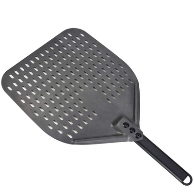 12-calowa łopatka do pizzy Aluminium Pizza Peel Czarny twardy Aluminium Perforated Peel