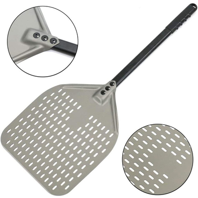 12-calowa łopatka do pizzy Aluminium Pizza Peel Czarny twardy Aluminium Perforated Peel