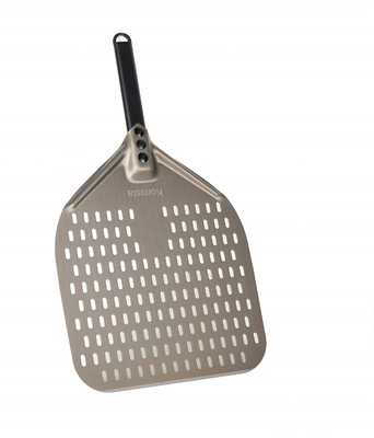 12-calowa łopatka do pizzy Aluminium Pizza Peel Czarny twardy Aluminium Perforated Peel