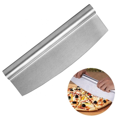 14 cali Premium Pizza Cutter Nierdzewna stal 430 Pizza Rocker Cutter
