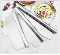 Narzędzia do pizzy 8 cali Ss 430 Pie Cutter Premium Nierdzewna kawałek do pizzy