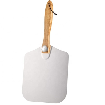 12&quot;*14&quot;*25' Bandejas De Pasapalos De Piedra Aluminiowy Metal Pizza Peel Składany Drewniany Ręcznik Pizza Scoop Składany