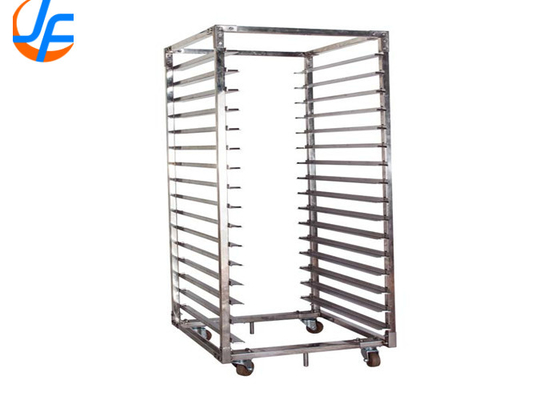 RK Bakeware China Foodservice NSF Custom 800 600 Revent Oven Rack Stayness Steel Baking Rack Trolley Chleb Food Trolley