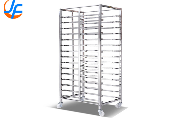 RK Bakeware China Foodservice NSF Custom 800 600 Revent Oven Rack Stayness Steel Baking Rack Trolley Chleb Food Trolley