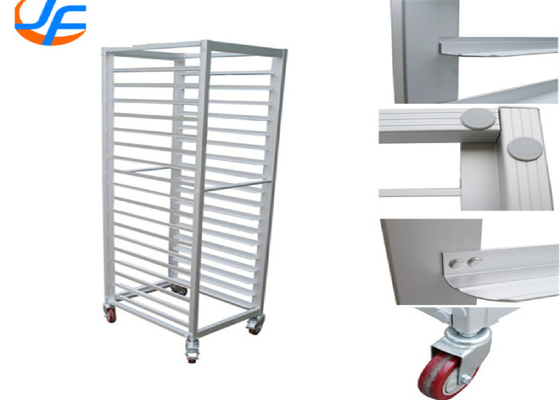 RK Bakeware China Foodservice NSF Custom 800 600 Revent Oven Rack Stayness Steel Baking Rack Trolley Chleb Food Trolley