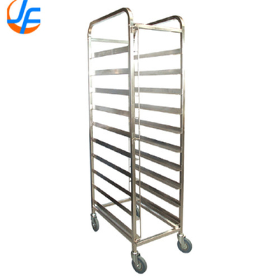 RK Bakeware China-Commercial Catering Nierdzewna stal Gastronorm Food Tray Rack Trolley GN1/1